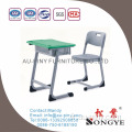Bureau d'école/tables et chaise d'école en plastique